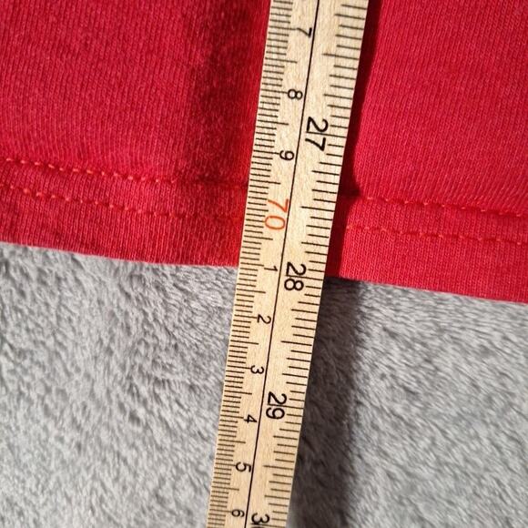 Menards Contractor Wisconsin Chain Construction T-Shirt Size XL Red Cotton - Picture 6 of 6